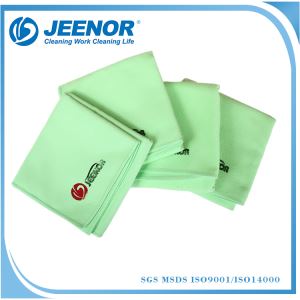 中国供应廉价超细纤维条纹厨房毛巾(CN3657)